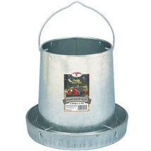Hanging Metal Poultry Feeder (Holds 12 Lbs) Saves Floor Space Reduces Feed Waste - £28.50 GBP