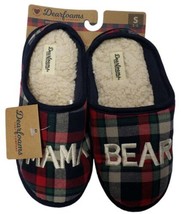 Dearfoams Cozy Comfort Women&#39;s Mama Bear Clog Slippers - £9.24 GBP