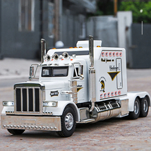 1:24 Peterbilt 389 Tractors Truck Alloy Model Car Toy Diecasts Metal Casting Sou - £71.16 GBP+