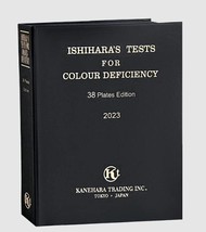 ISHIHARA Excellence Test Chart Book for Color Deficiency with 38 Plates - £31.64 GBP
