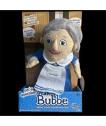 Ask Bubbe Talking Jewish Grandmother Doll NIP By Mensch On A Bench NIB - $472.21 MXN