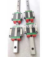 2 pcs HGR20-1900mm Linear rail &amp; 4 pcs HGW20CC Block Bearing  - $5,402.57 MXN