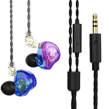 QKZ AK6 MAX 2023 Intrauricular In-ear Dynamic Subwoofer Wired Headphones... - $35.00