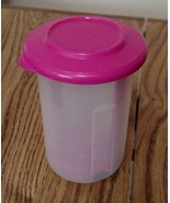 NEW Tupperware Mini PICK A DELI Clear w Pink seal and lifter Strainer Olive - £22.75 GBP