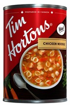 4 Cans of Tim Hortons Chicken Noodle Soup 540ml Each- From Canada- Free ... - £25.10 GBP