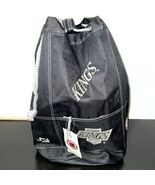 Vintage Los Angeles LA Kings Backpack Bag Black NHL Nasco Gym Sack Heavy... - $709.64 MXN