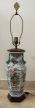 Vintage Chinese Hand Painted Figural Table Lamp - £388.46 GBP