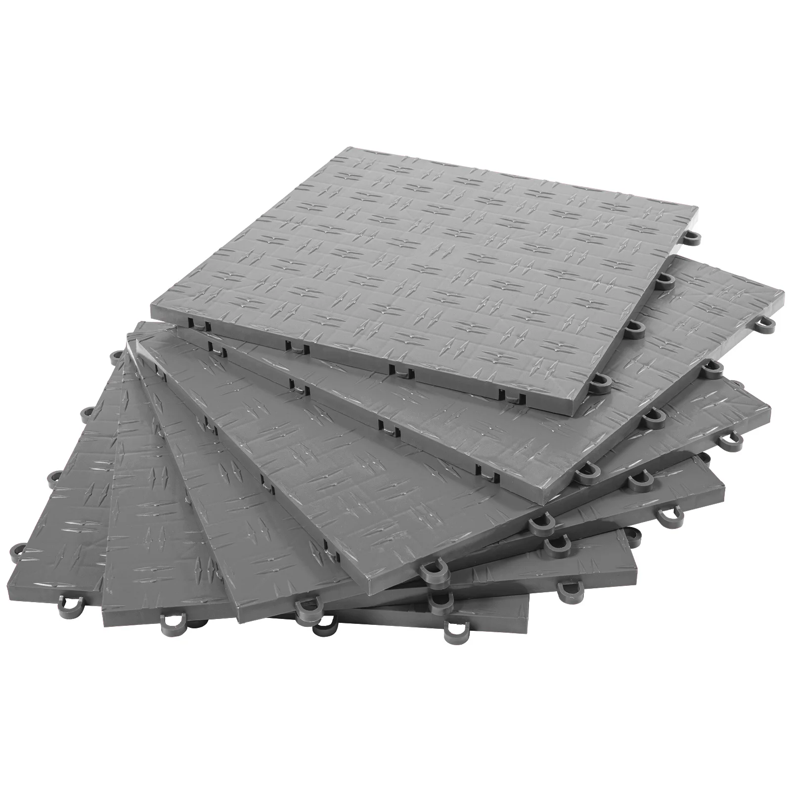 VEVOR Garage Flooring Tiles 12&quot;x12&quot; 25 Or 50 Pack Interlock Flooring  Garage Flo - £366.41 GBP