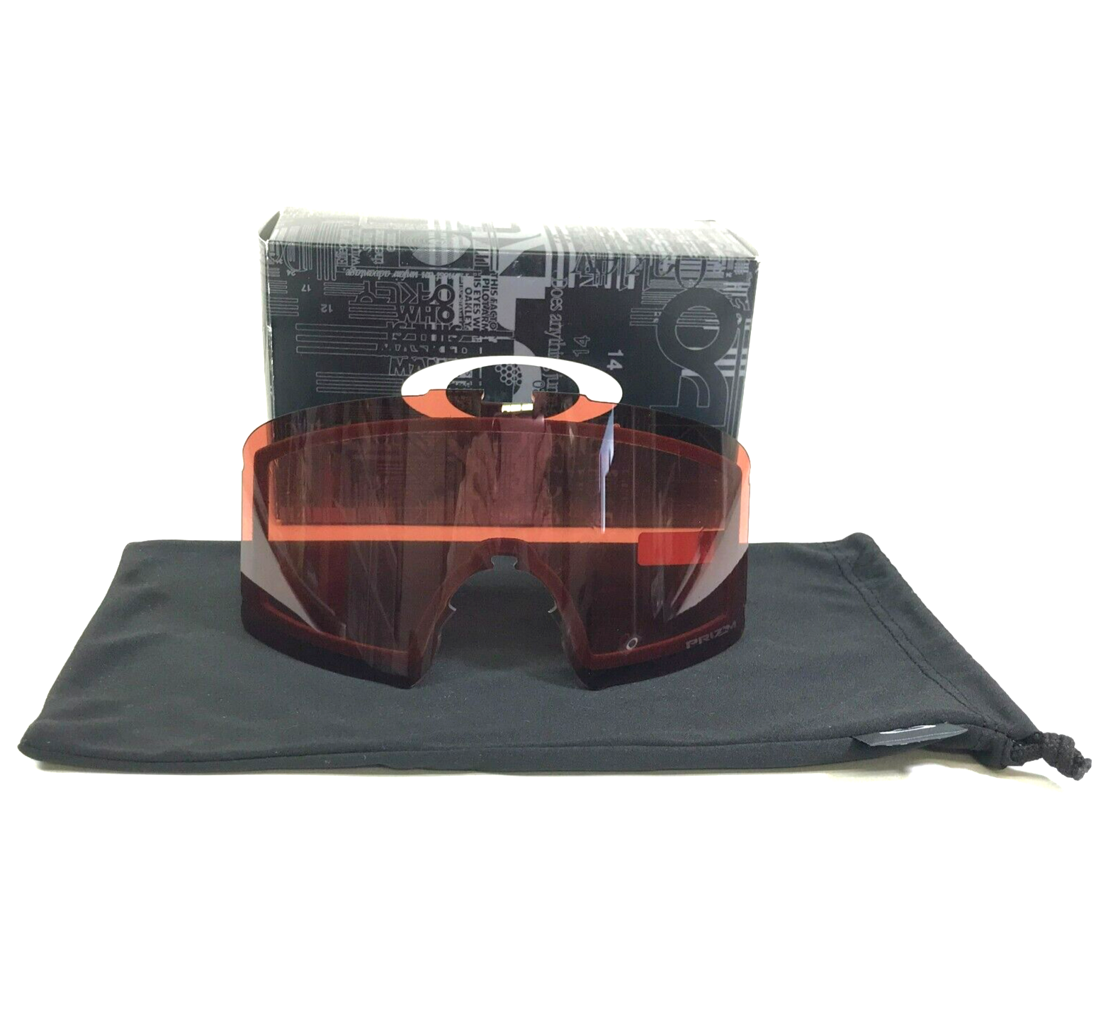 Oakley OO7093 Line Miner XM Prisma Granat Farbpassiviert Schnee Brille L... - $69.28