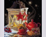 Riolis Cross Stitch, Winter Tea Time (14 Count) - $21.00