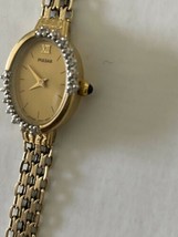 Unique classy Rare Designer Pulsar 14k gold &amp; Diamond Ladies Watch 7.25-7.5 inch - £1,246.01 GBP