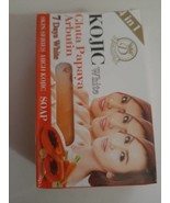 White kojic gluta arbutin papaya soap. 160g - $17.99