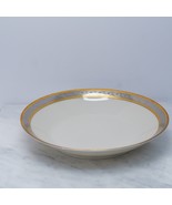 Rosenthal Ivory Duchess China Gold Silver Rimmed Soup Coupe Bowl - 8 3/4 in - $52.96 CAD