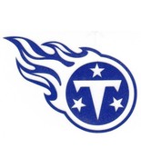 REFLECTIVE Tennessee Titans fire helmet decal sticker up to 12 inches - $3.46+