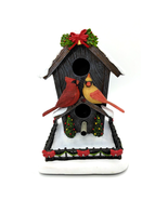Hawthorne Village Cardinal Singing Birdhouse - Winter Birds/Seasonal Chr... - $30.25 CAD