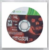 Gears Of War 3 Xbox 360 video Game 2008 Disc Only - £7.71 GBP