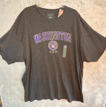 University of Washington Huskies Shirt DAD Champion Purple Mens 3XL - $26.43