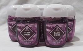 Bath &amp; Body Works PocketBac Hand Gel Lot Set of 5 PARTY DRESS - $20.40