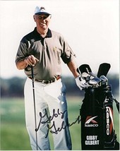 Gibby Gilbert Signed Autographed PGA Golf Glossy 8x10 Photo - COA Matchi... - £19.77 GBP