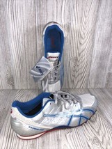 ASICS Hyper MD Red/Blue/Silver GY705 Track Men Shoes / Cleats Size 10.5 - £12.37 GBP