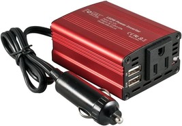 With A 3Point 1A Dual Usb Car Charger, The Foval 150W Car Power Inverter - £28.70 GBP