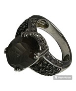 Vintage Smoky Topaz Ring 925 Sterling Silver Size 6.25 - $90.00