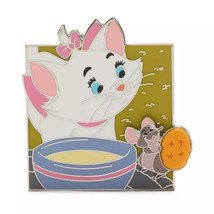 Disney Cats &amp; Dogs Aristocats White Kitten Marie Limited Edition 5000 Food D pin - £17.01 GBP