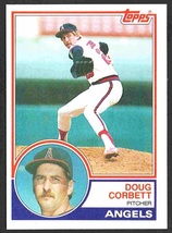 California Angels Doug Corbett 1983 Topps #27 nr mt  ! - £0.39 GBP