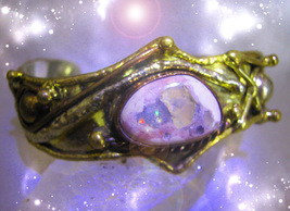 Haunted Bracelet Alexandria&#39;s Sorcerer&#39;s Look Into My Eyes Captivate Ooak Magick - £1,127.49 GBP