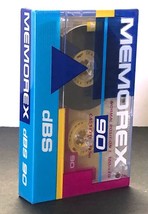 New In Wrap MEMOREX Cassette Tapes - P90 UE - Normal Bias - Multiple Ava... - $4.50