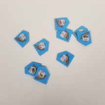 Catan game Replacement Parts- Full Set 9 Harbor Pieces 3071 Settlers - £5.53 GBP