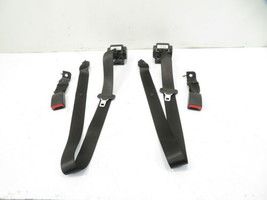 18 BMW M240i F22 #1221 Seatbelt &amp; Buckle Set, Rear Coupe, Black 6842866 - £59.95 GBP