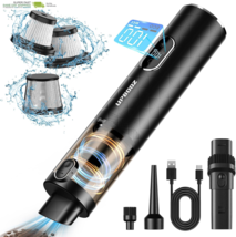  Cordless with 14000PA Powerful Suction with LED Light, Air Duster 2-In-... - $75.91