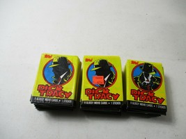 1990 Topps Dick Tracy Trading Card 24 Packs sealed - $19.79