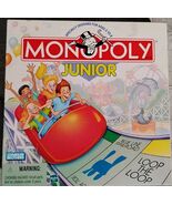 Vintage 1996 Monopoly JR Edition Board Game 100% Complete All Parts COUNTED - $275.97 MXN