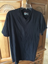 Hanes shirt black short sleeve men’s size medium - $19.99