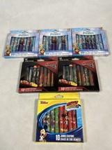6 Packs Of 10 Jumbo Crayons Coloring Cars Frozen Mickey Mouse Stocking Stuffer - £15.72 GBP