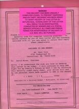 One Dollar Bill in Sealed Advertising Packet Americans for Balanced Budg... - $47.47