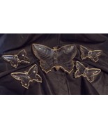 Crystal Butterfly set by Jeanette Glass - $45.00