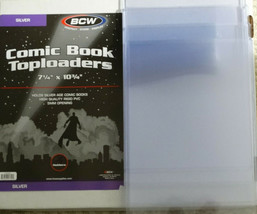 4 Loose BCW Silver Age Comic Book Topload Holder Toploaders New - £15.89 GBP
