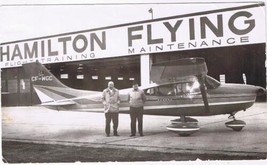 Photo Hamilton Ontario Flying Flight Training Maintenance Norm Curry - £1.58 GBP