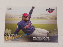 Miguel Sano Minnesota Twins 2018 Topps Opening Day Card #BOD-MS - $0.98