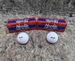6 NEW Taylor Made Noodle LONG &amp; SOFT  #2/3 Golf Balls (2 Packs of 3 Golf... - £10.97 GBP