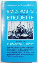 Emily Post&#39;s Pocket Book of Etiquette [Mass Market Paperback] Elizabeth L. Post - £1.95 GBP