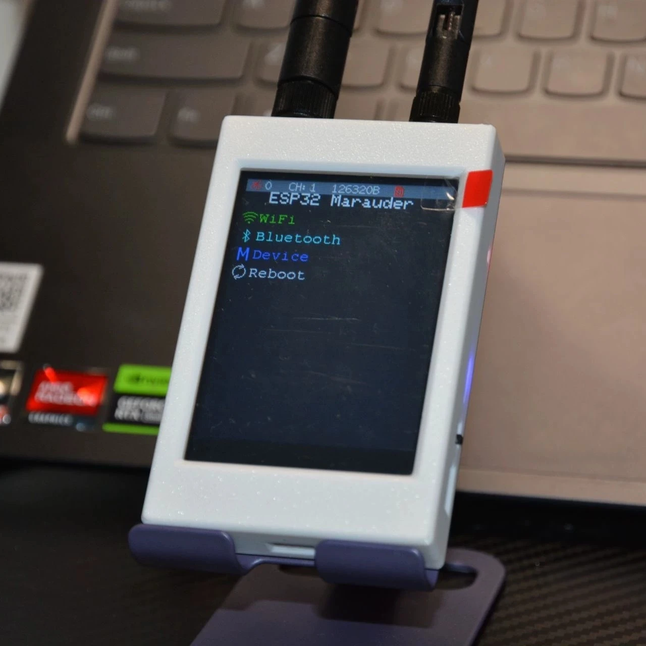 ESP32 Marauder Mar-x-Auder Device Wi-Fi Bluetooth Offensive and Defensiv... - $113.70 CAD