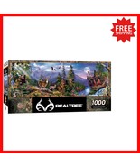 Engaging 1000-Piece Jigsaw Puzzle - Realtree Panoramic Adventure - 13&#39;&#39;x... - $645.29 MXN