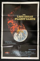 Late Great Planter Earth One Sheet Movie Poster 1978 - $29.10