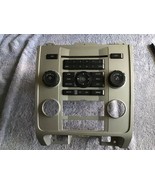 2011 Ford Escape AM FM Radio Control Panel 9L8T-18A802-BB - $67.24 CAD