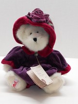 Boyds Red Hat Society Teddy Bear Plush 12 Inch Ms. Rouge Chapeau Hats an... - £7.85 GBP