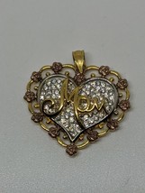 Sterling Silver 925 18k Gold Plated Mom Pendant - $19.99